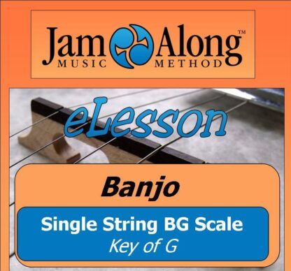 The Single String Scale in G