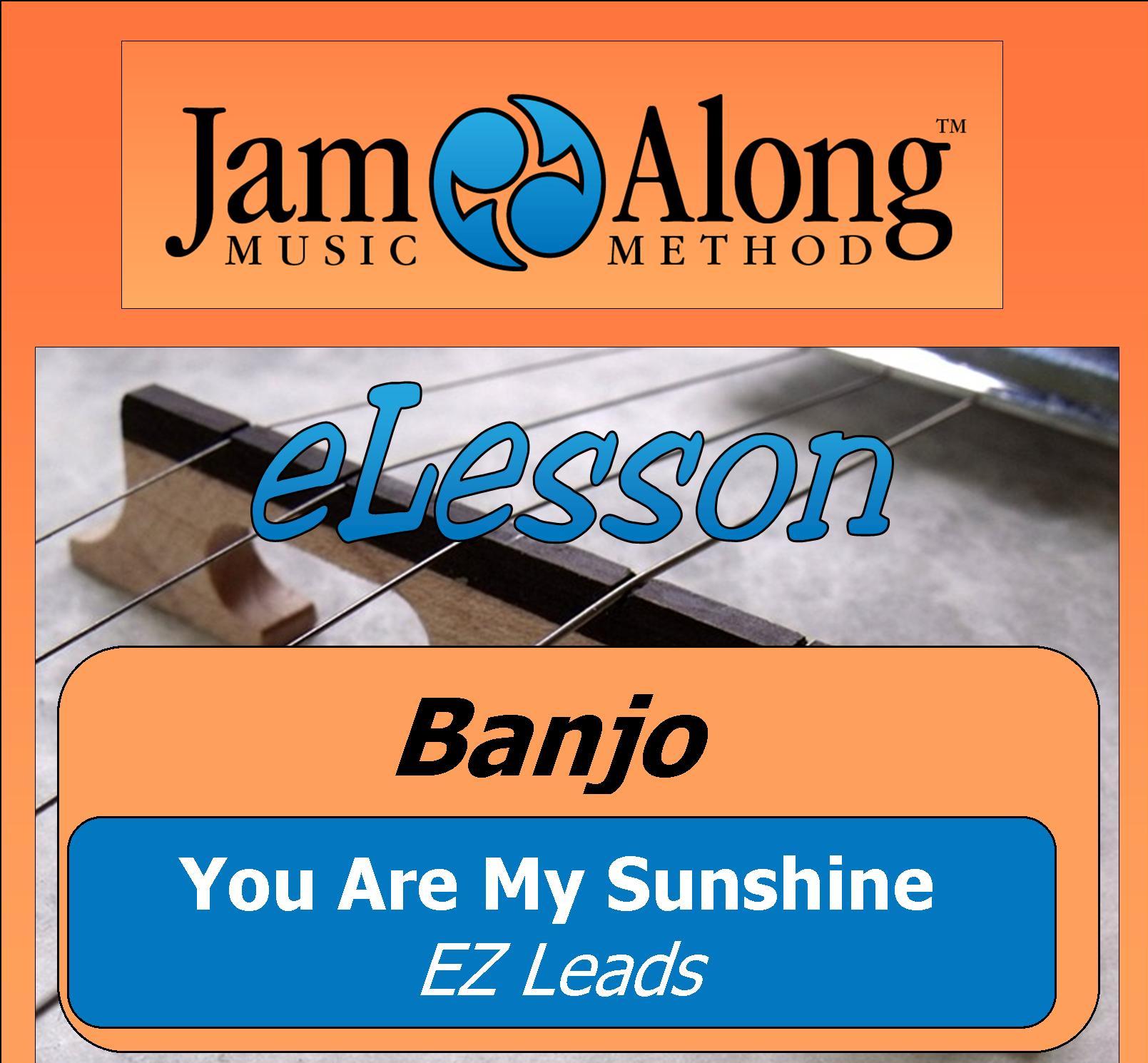 you are my sunshine banjo tab