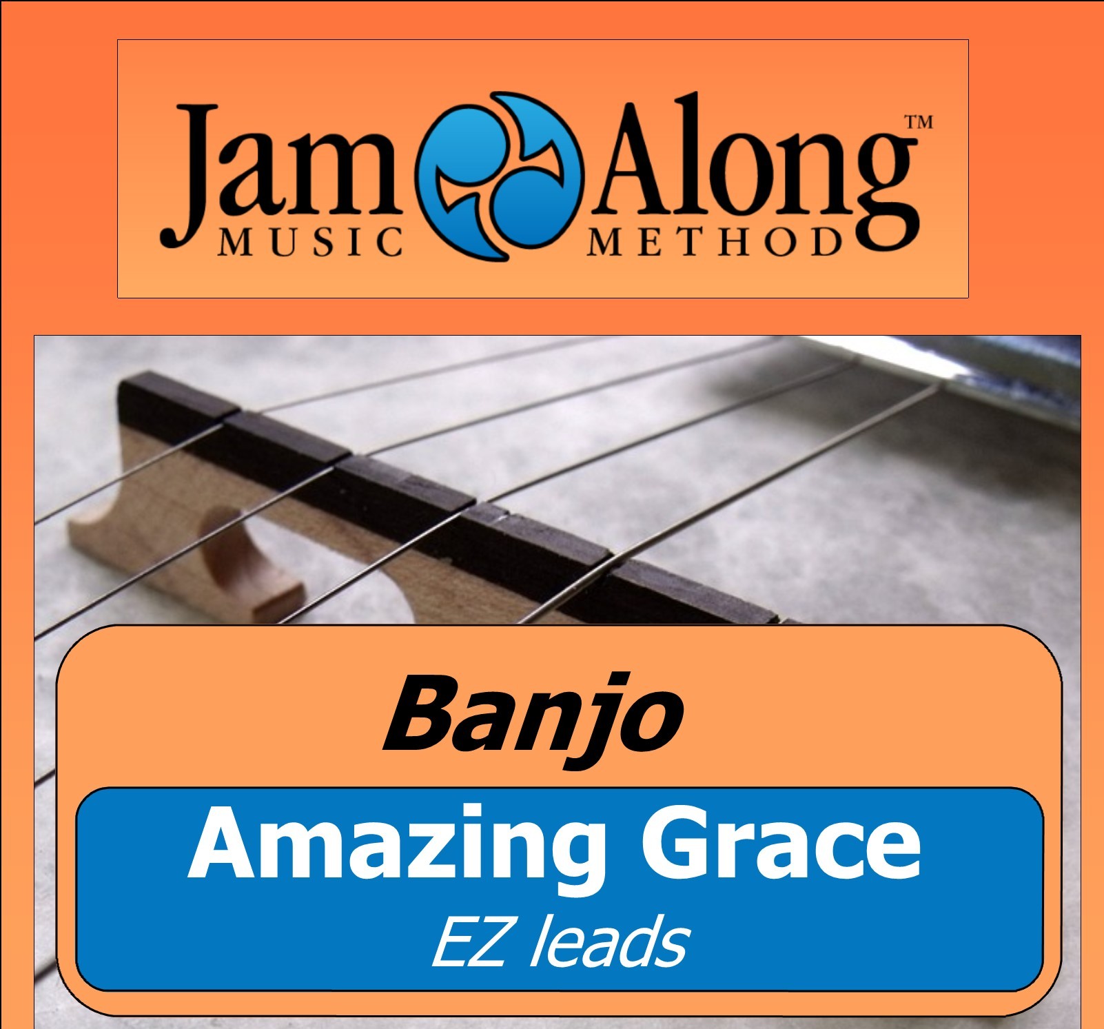 banjo lesson - EZ leads (amazing grace) - product image