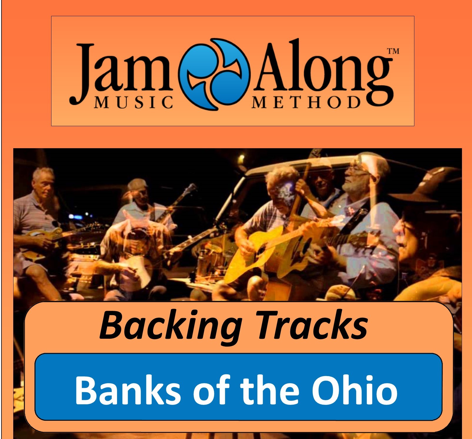 backing track - banks of the ohio - product image