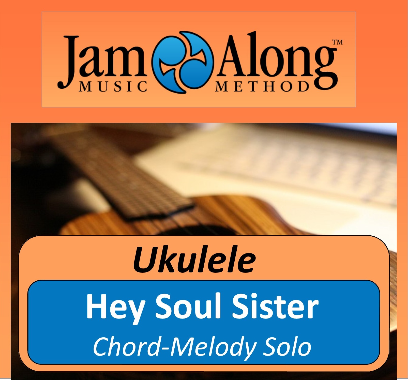 ukulele lesson - hey soul sister - product image