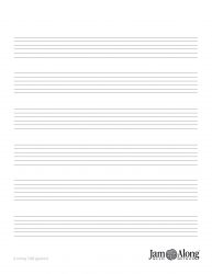 Free Sheet Music Paper: Notation, plus Guitar TABs & Chord Grids