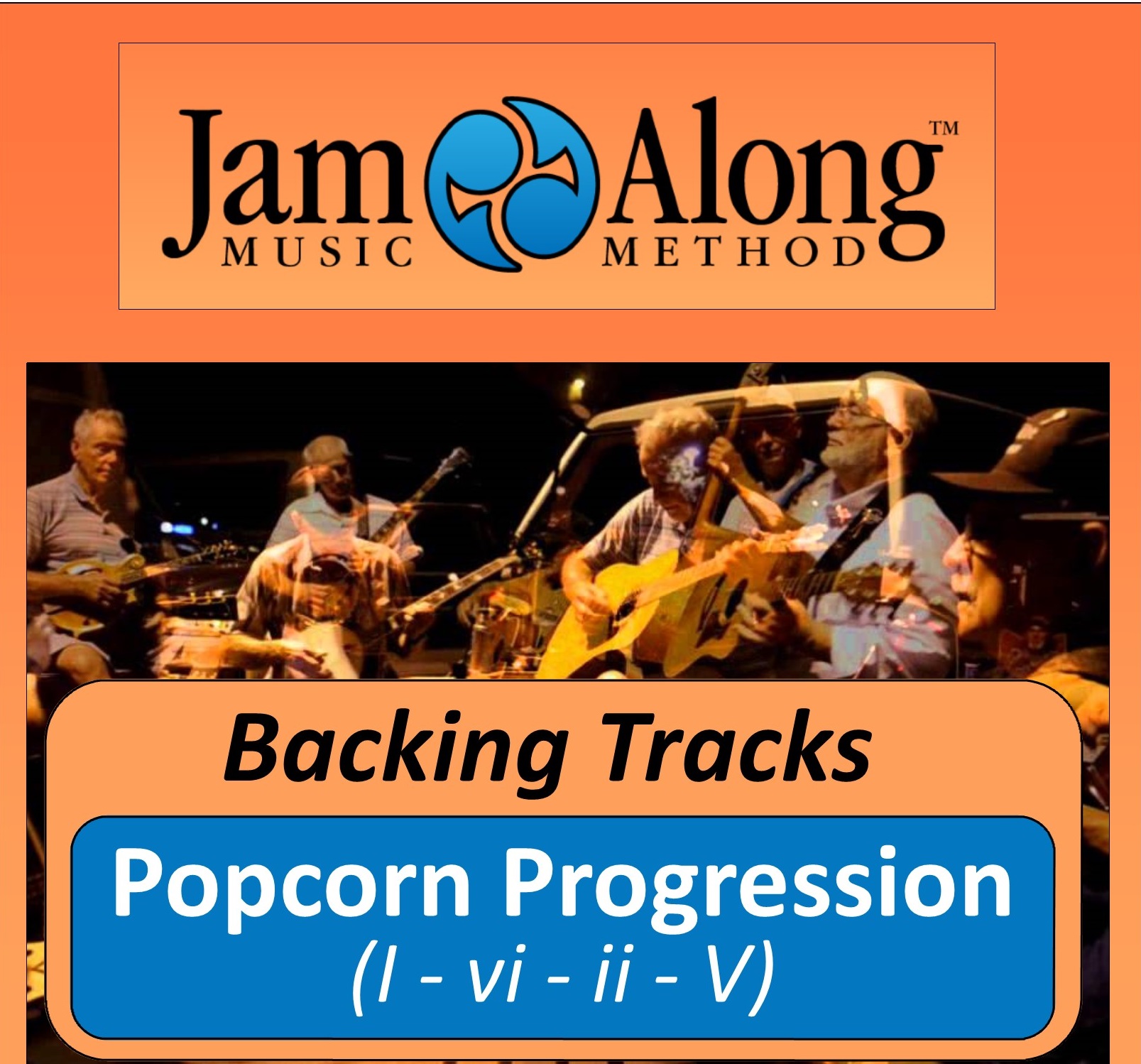 backing tracks - popcorn progression - product image