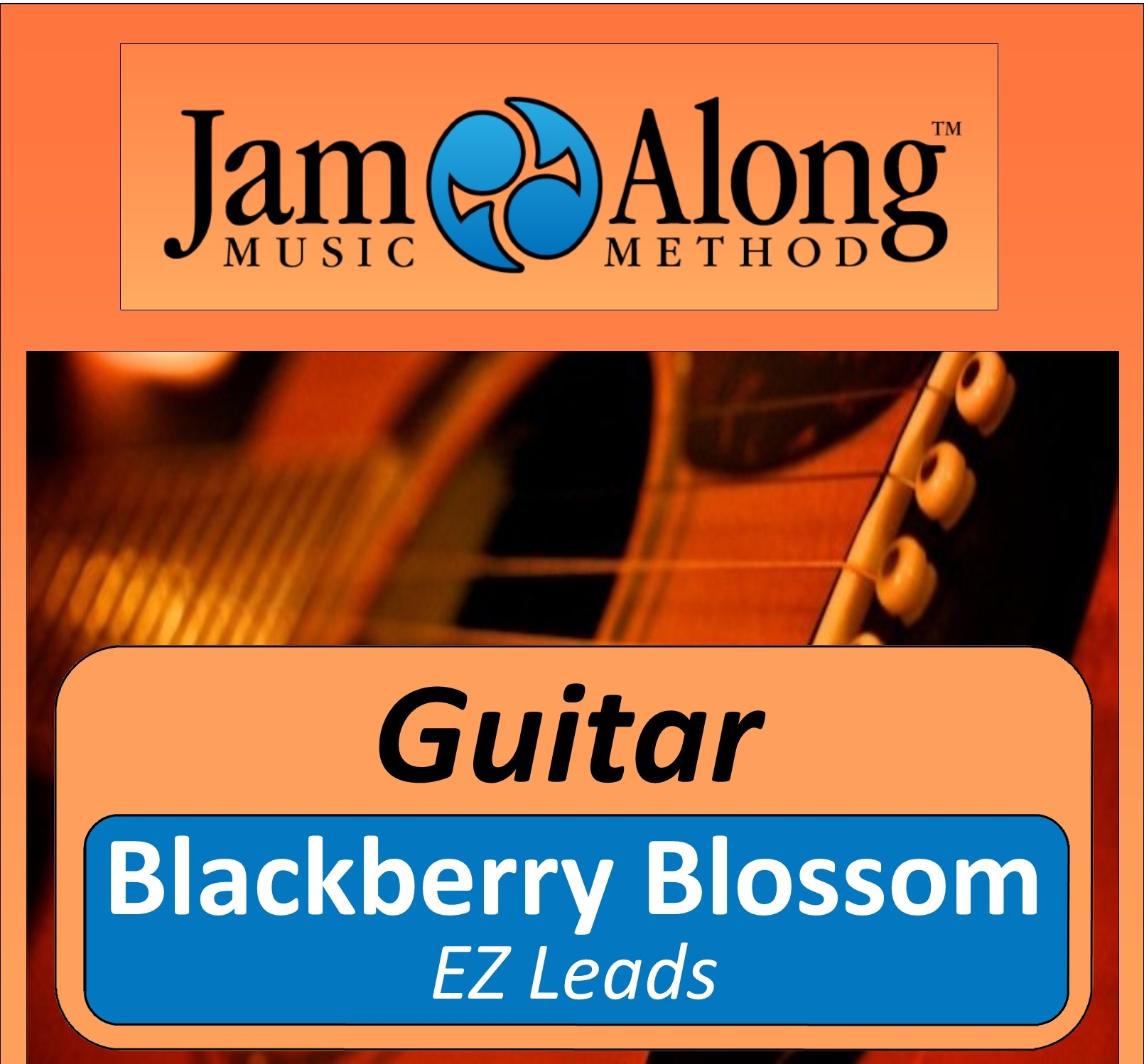 guitar lesson - blackberry blossom EZ leads - product image